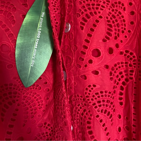 🥭FARM Rio Cotton Eyelet Minidress - Picture 12 of 15